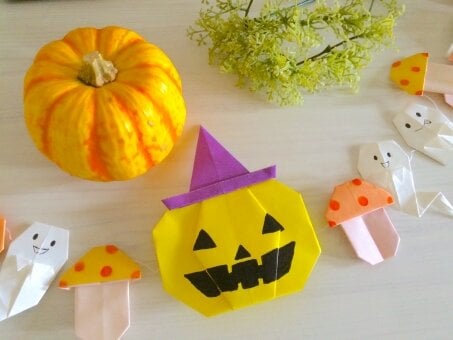 【動画付き】子どもと作れるハロウィンの折り紙10選！簡単なものから立体的なものまでご紹介！